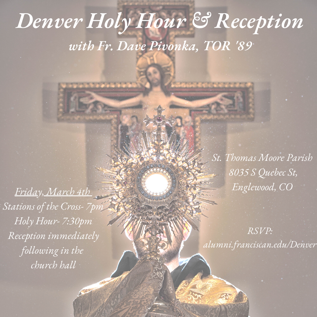 Denver Alumni Holy Hour and Reception