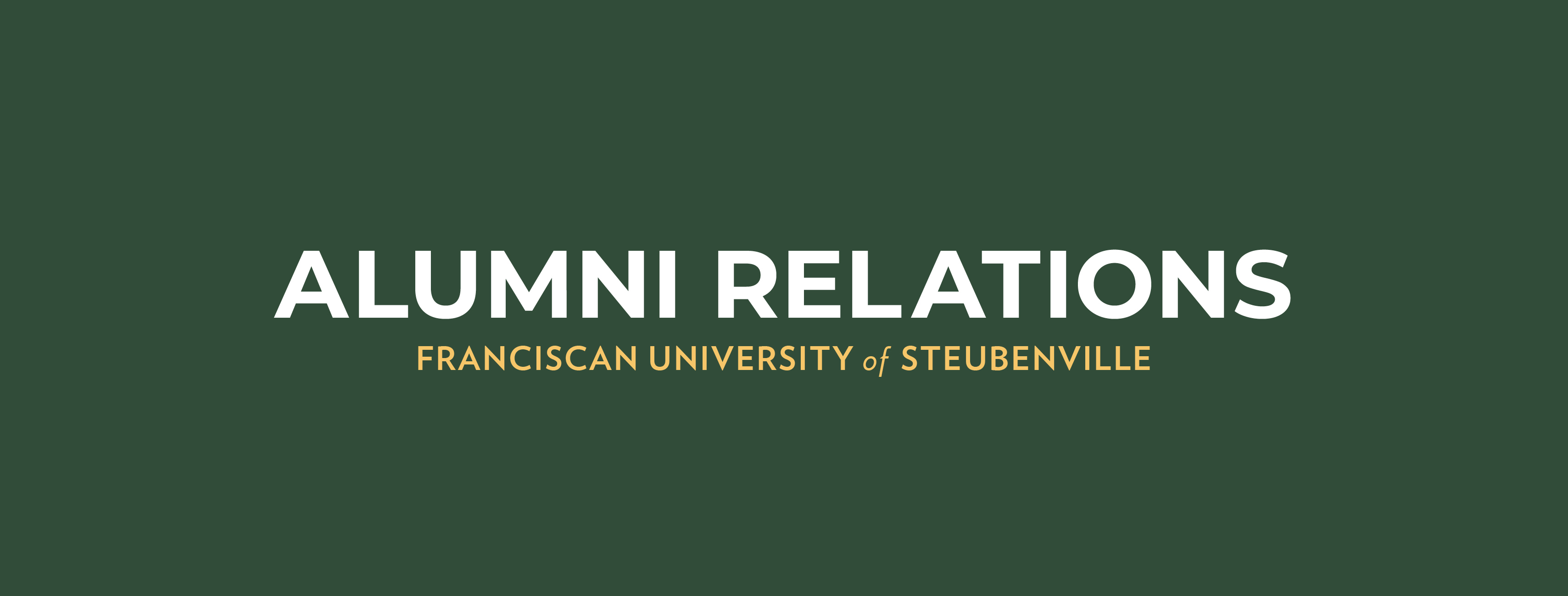 Alumni Relations logo